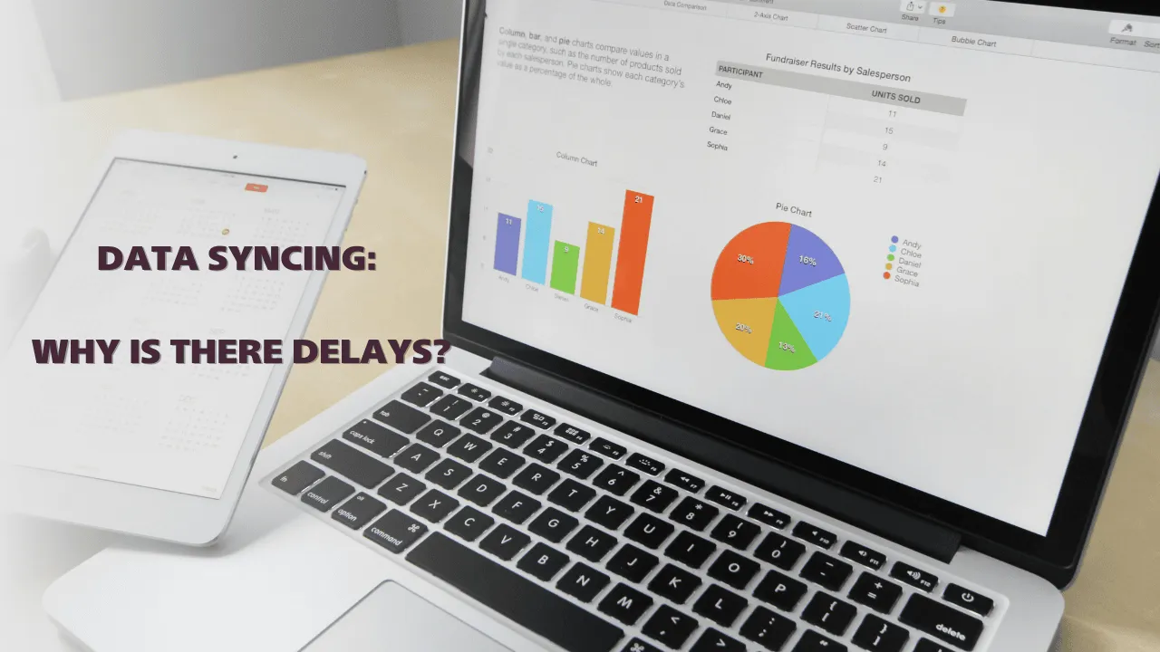 Why is there a delay in data syncing between platforms like Google Ads and GA4?